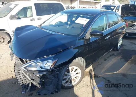 2019 Nissan Sentra Sv z USA, uszkodzony, nr VIN 3N1AB7APXKY433677